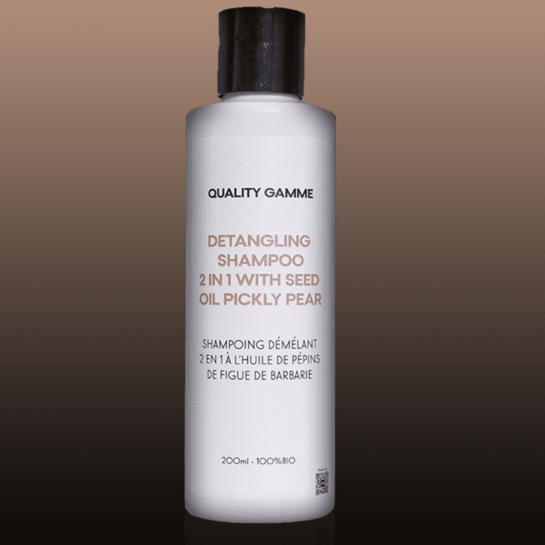 Shampoing Pharmaceutique Démêlant 2 en 1 à l'Huile de Pépins de Figue de Barbarie