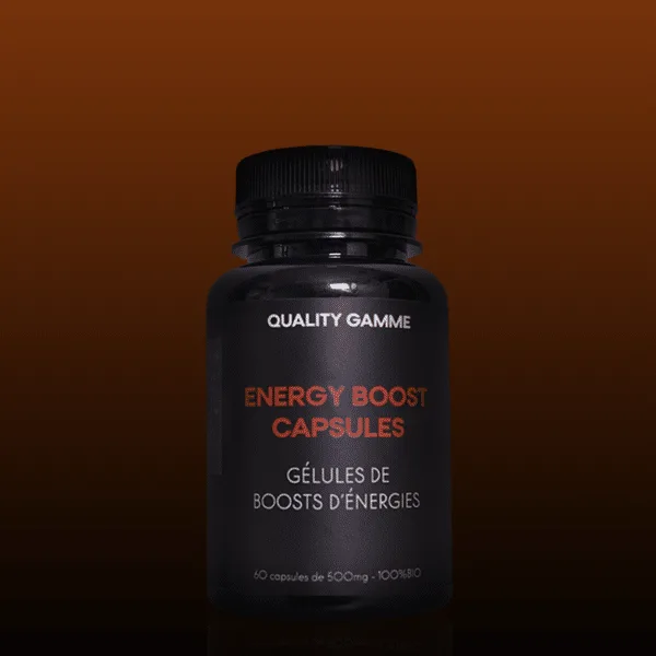 Gélules de Boosts d'Énergies